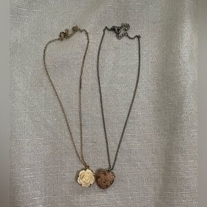 2 necklaces